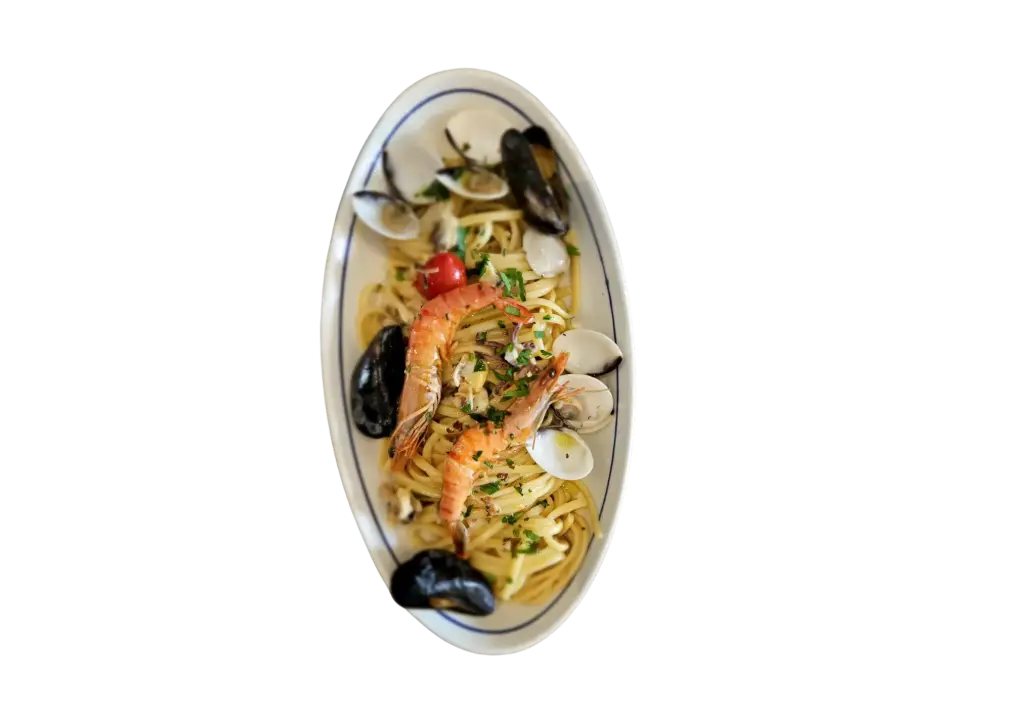 Pâtes aux fruits de mer 