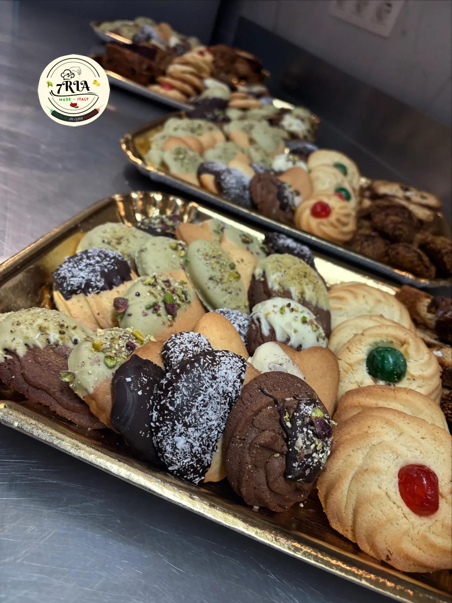 Plateau de biscuits assortiment mixte