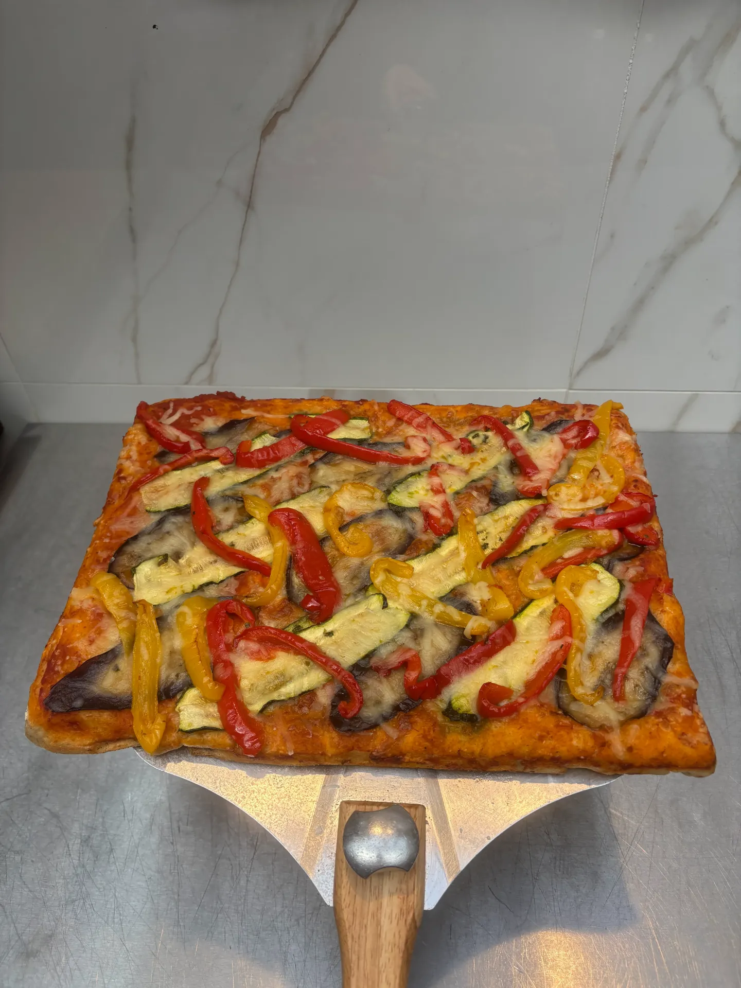 Pizza Vegetariana Siciliana  30X40 cm
