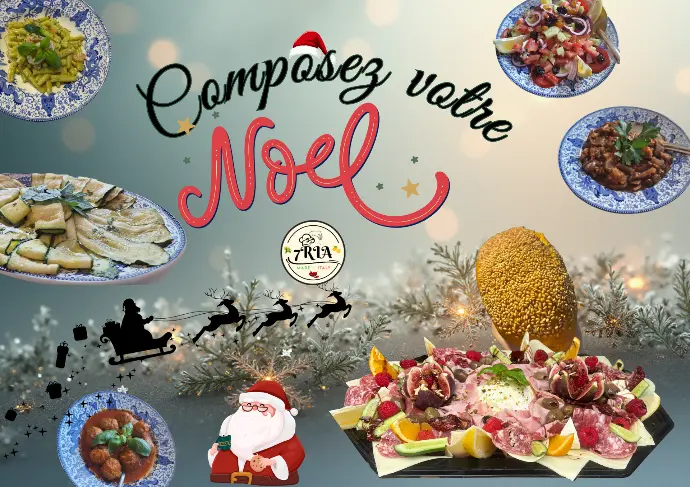 Menu réveillon Noël 2026